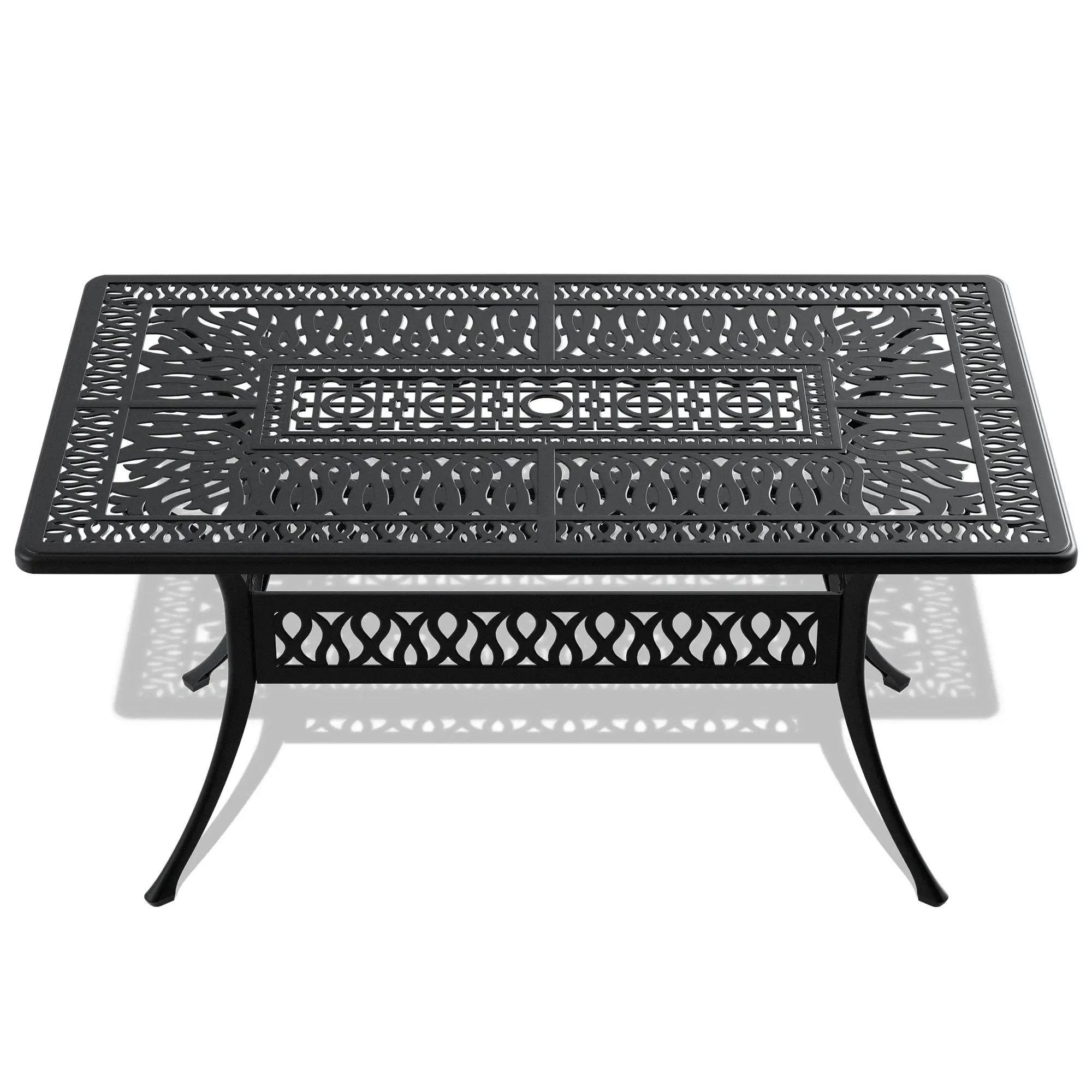 7-Piece Set Of All-Weather Cast Aluminum Dining Furniture Set by HouseOfZazla