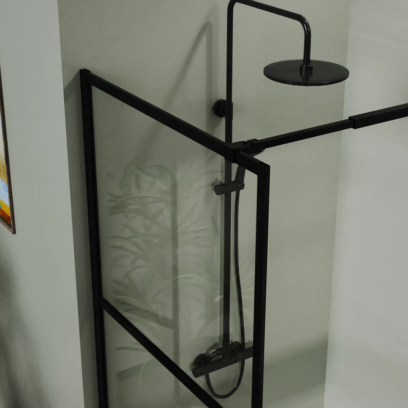 Goodyo 34" Shower Screen Door Walk-in Wet-room by HouseOfZazla