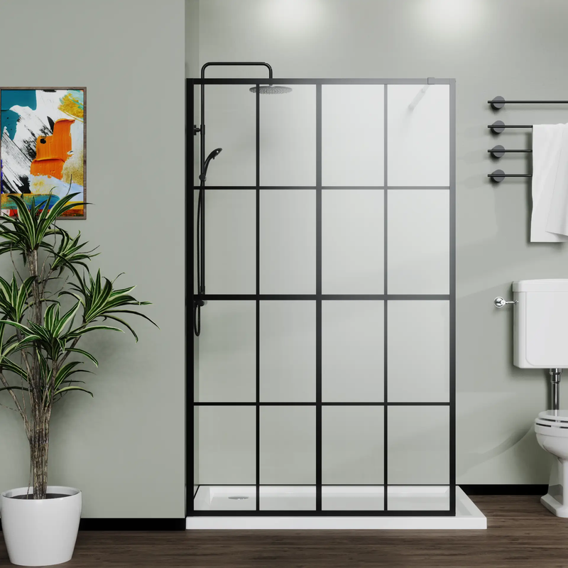 Goodyo 46" X 72" Shower Screen for Walk-in Wet-room by HouseOfZazla