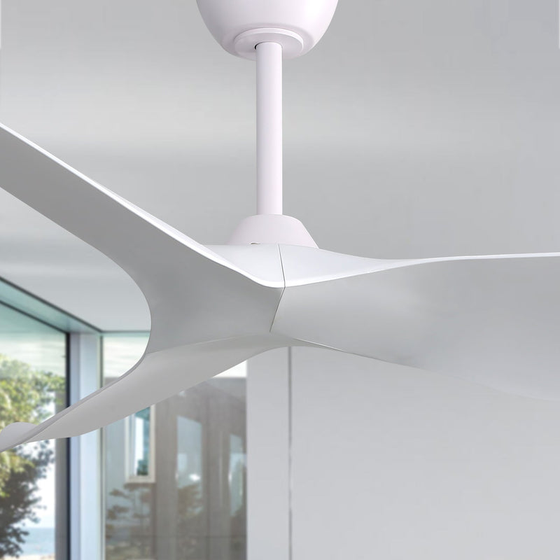 52 Inch Indoor Ceiling Fan with 6-Speed Remote and Reversible DC Motor by HouseOfZazla