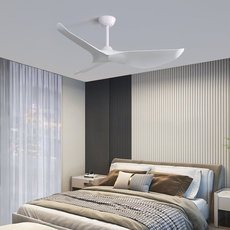 52 Inch Indoor Ceiling Fan with 6-Speed Remote and Reversible DC Motor by HouseOfZazla