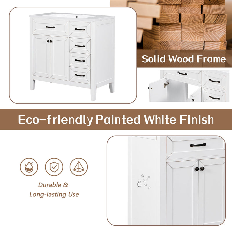 36" Bathroom Vanity With Sink Combo by HouseOfZazla