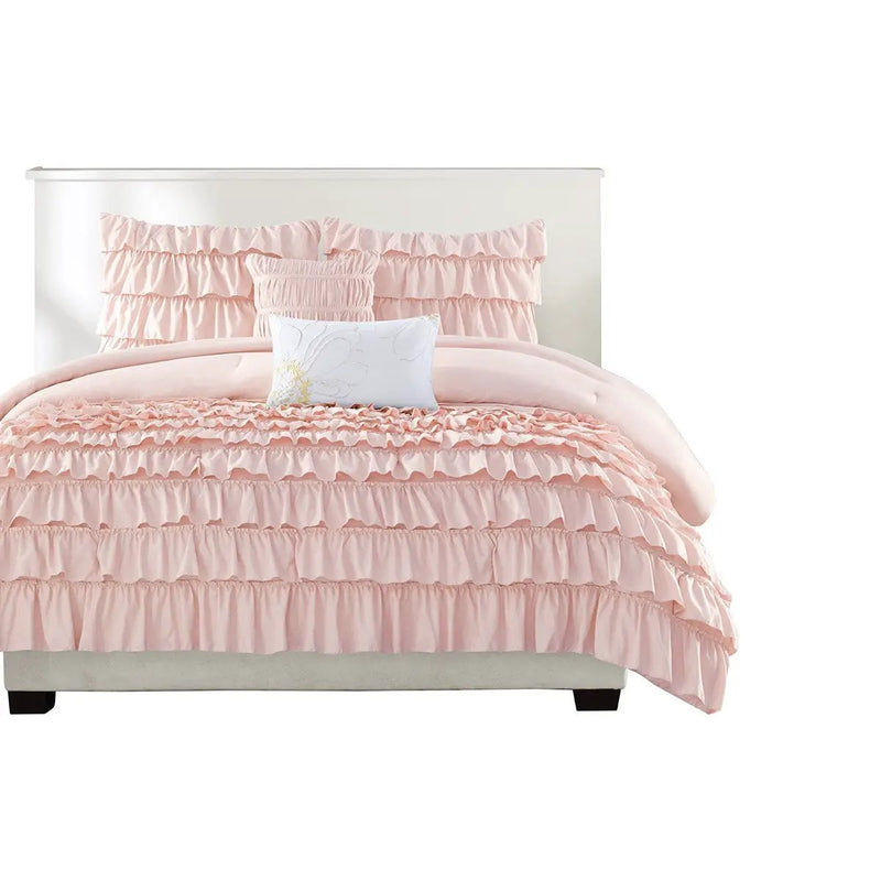 Twin/Twin XL Ruffle Comforter Set by HouseOfZazla