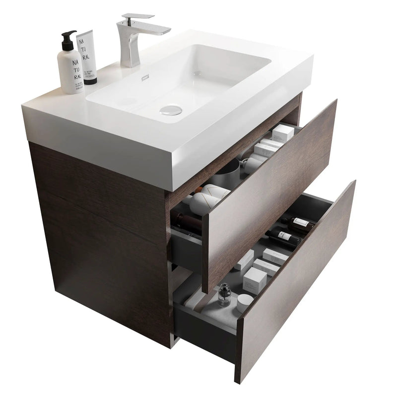 Alice 30" Floating Bathroom Vanity by HouseOfZazla