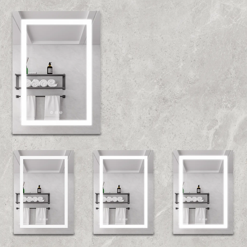 20 X 28 Inch Bathroom Medicine Cabinet with LED Mirror by HouseOfZazla