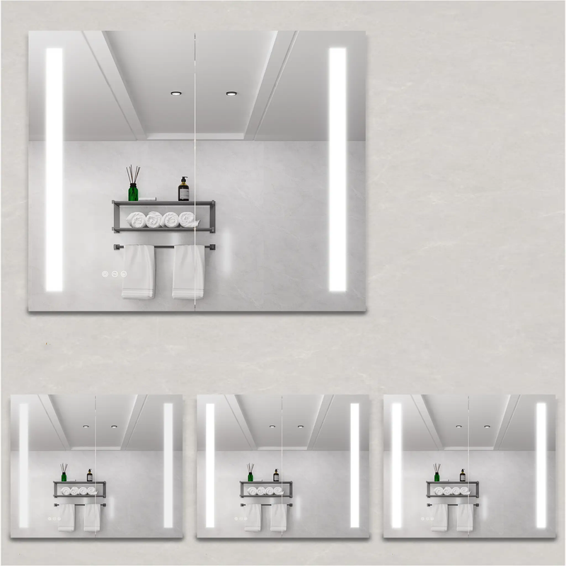36 x 30 Inch Medicine Cabinet with LED Vanity Mirror by HouseOfZazla
