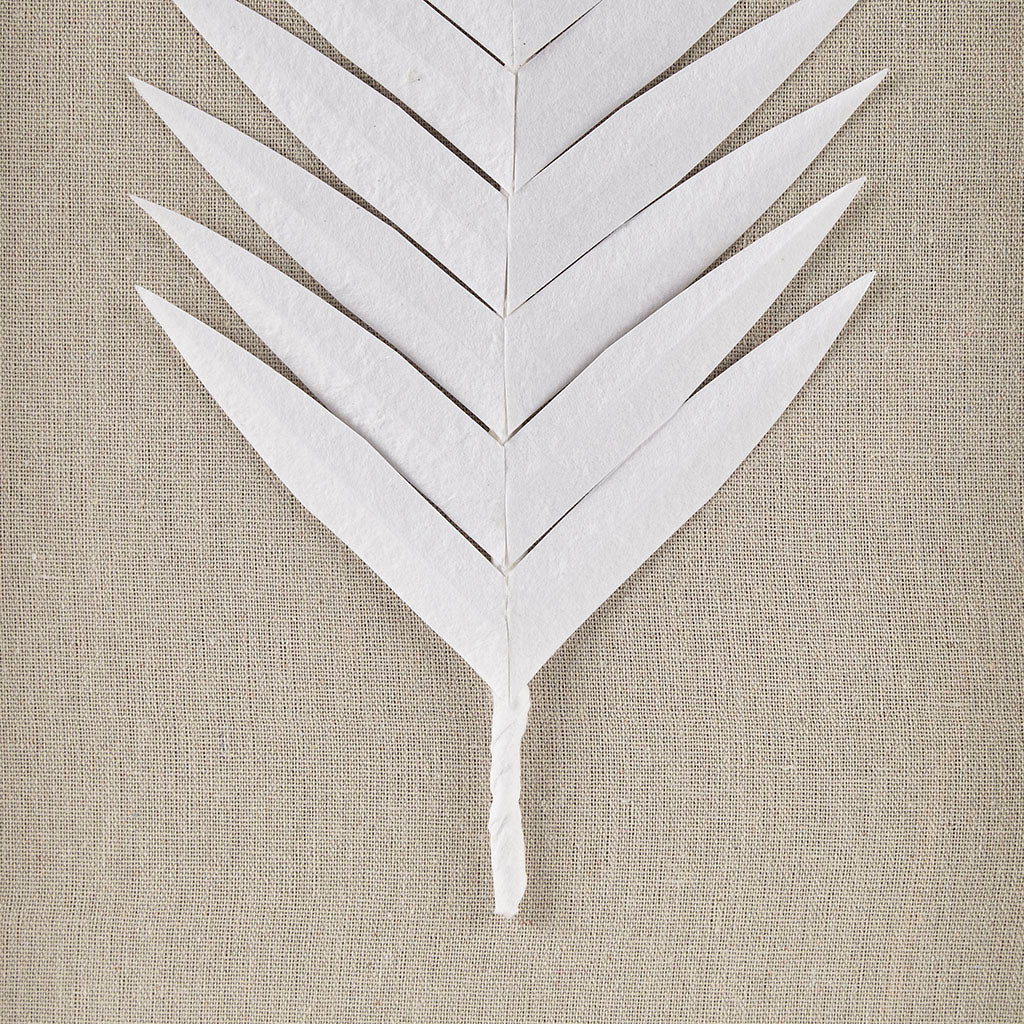 Framed Rice Paper Palm Leaves 3-piece Shadowbox Wall Décor Set, photo 4 of 10