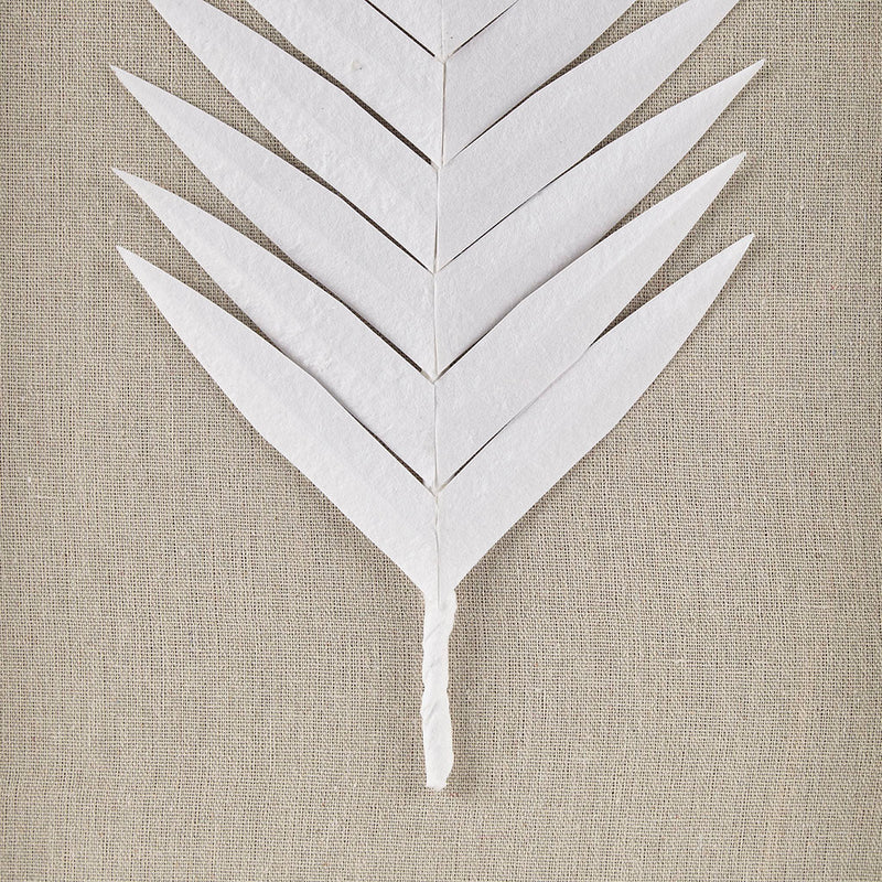 Framed Rice Paper Palm Leaves 3-piece Shadowbox Wall Décor Set, photo 4 of 10