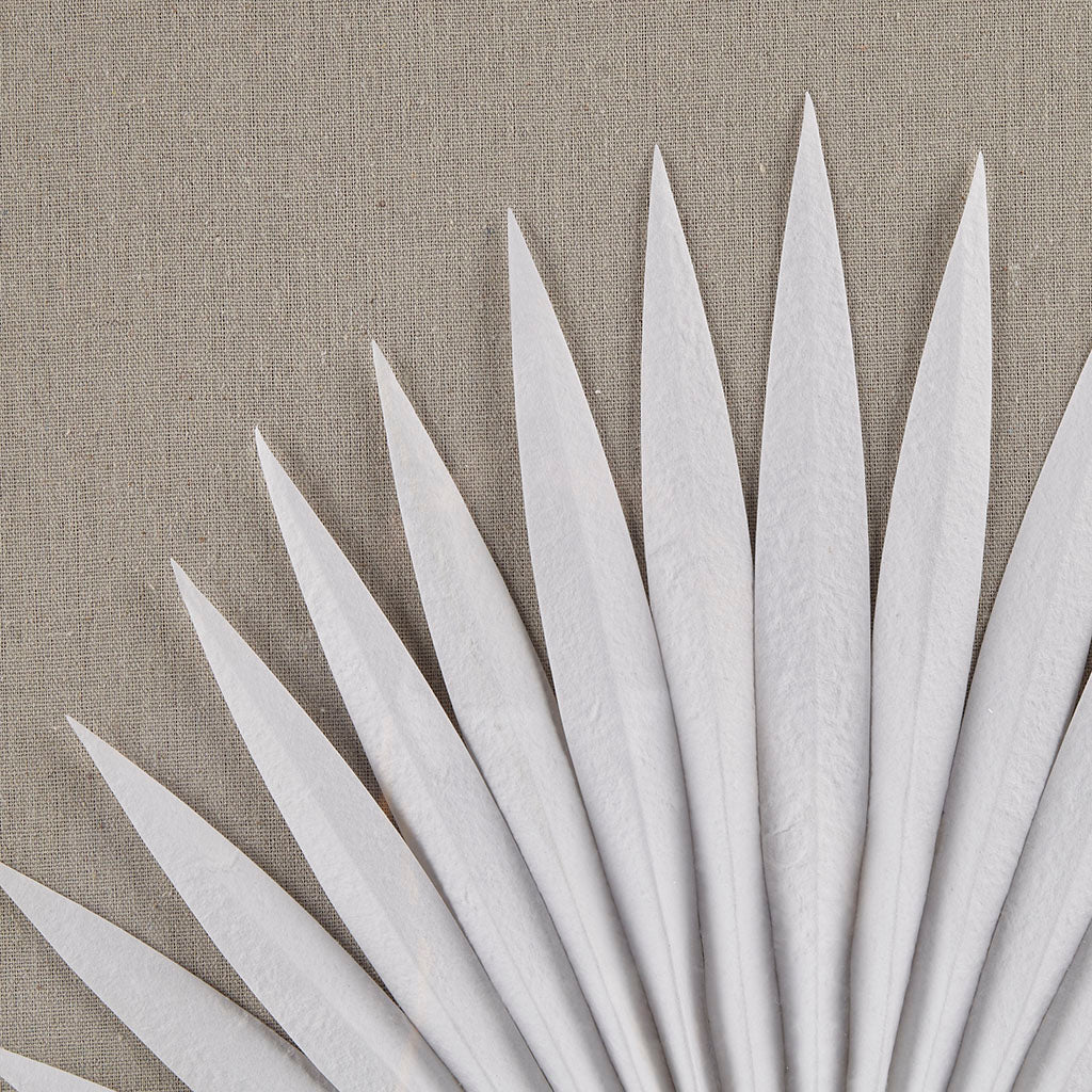 Framed Rice Paper Palm Leaves 3-piece Shadowbox Wall Décor Set, photo 8 of 10