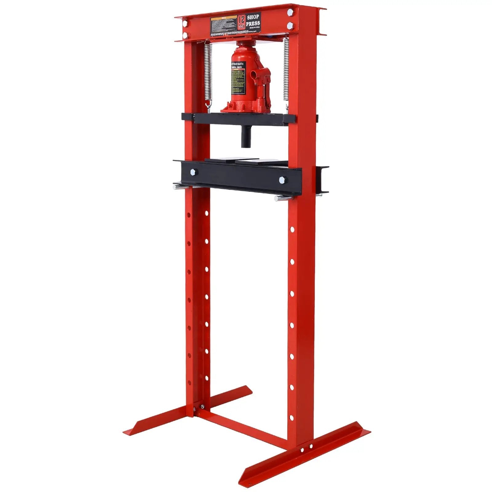 Hydraulic Shop Press - 12-Ton Capacity by HouseOfZazla