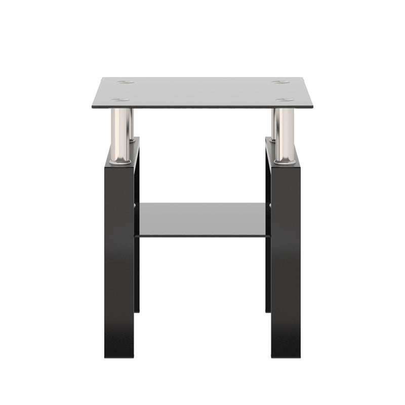 1-Piece Modern Tempered Glass Coffee Table, photo 7 of 10