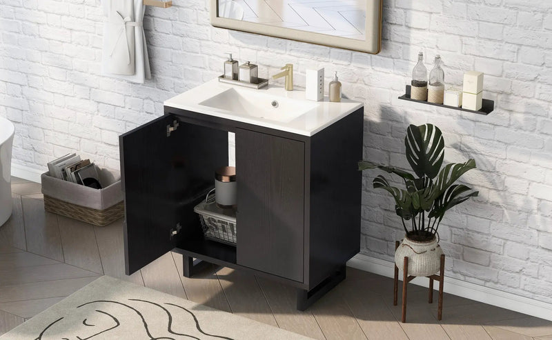 30" Bathroom Vanity Set with Sink by HouseOfZazla