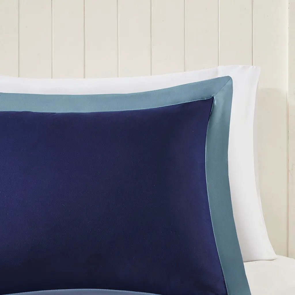Twin/Twin XL 3M Scotchgard Diamond Quilting Reversible Down Alternative Comforter Set by HouseOfZazla