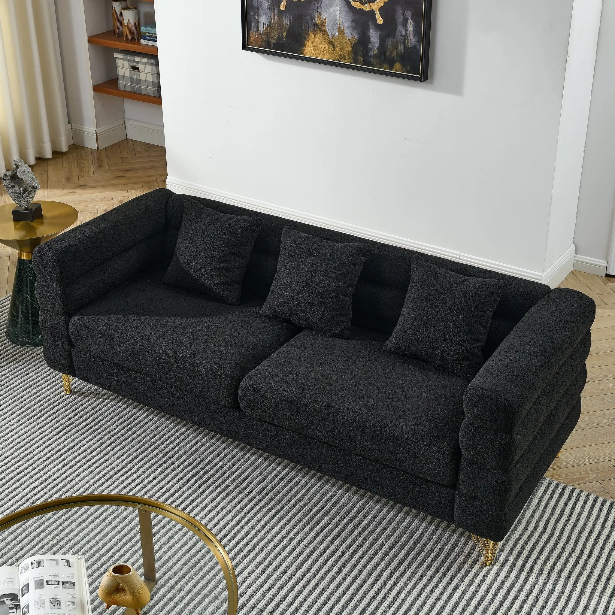 Plush Cloud-Shaped Sofa Set by HouseOfZazla