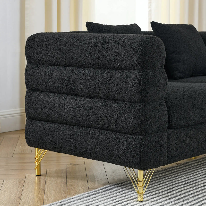 Plush Cloud-Shaped Sofa Set by HouseOfZazla
