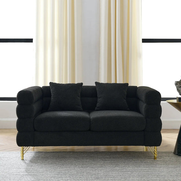60-Inch Oversized 2-Seater Sectional Sofa, photo 2 of 10