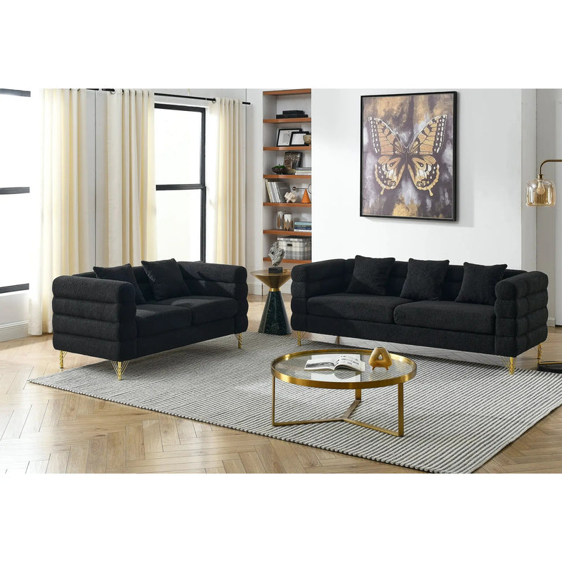 Plush Cloud-Shaped Sofa Set by HouseOfZazla