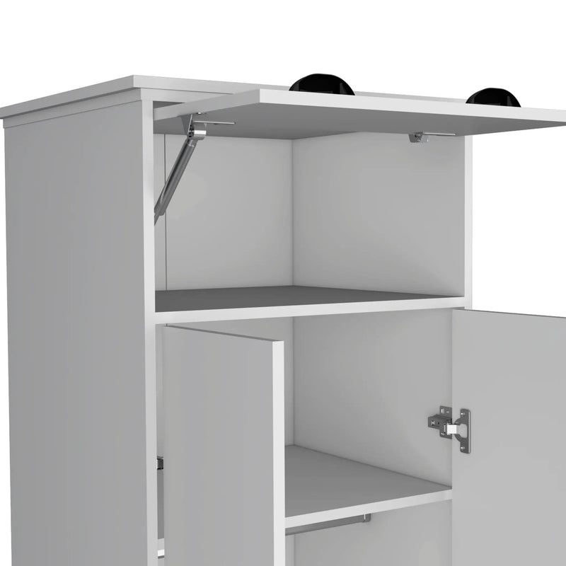 Dresser-Closet with Upper Storage Covered with 1 Door by HouseOfZazla