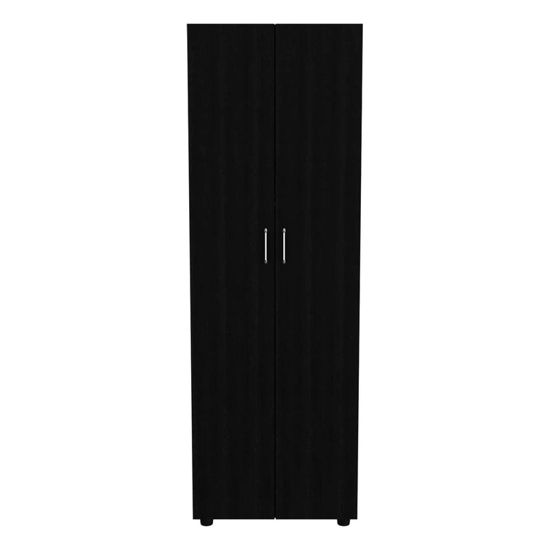 Armoire-Organiser 70.8"H, Two Shelves, Rod, Double Door Cabinet Armoire by HouseOfZazla