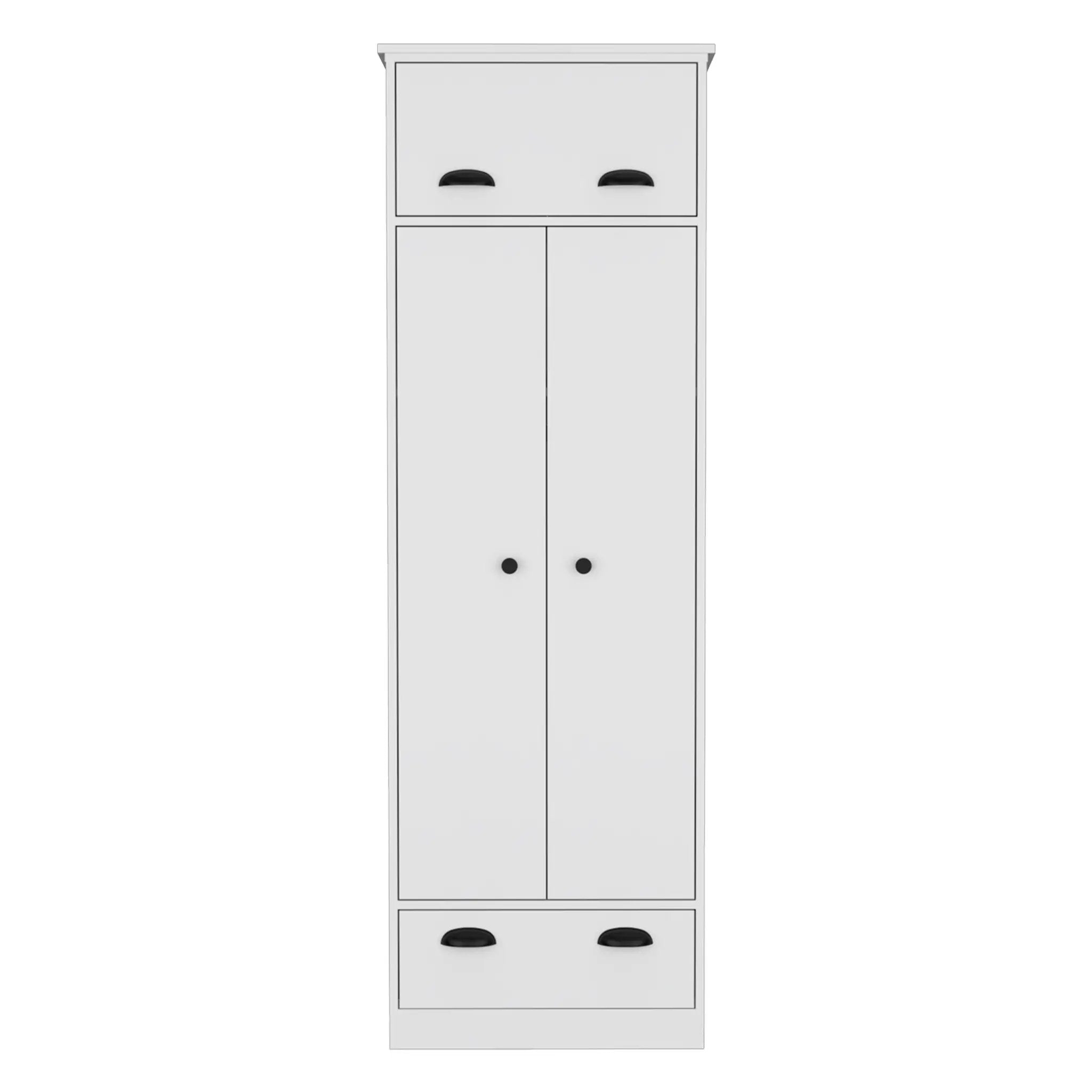 Dresser-Closet with Upper Storage Covered with 1 Door by HouseOfZazla