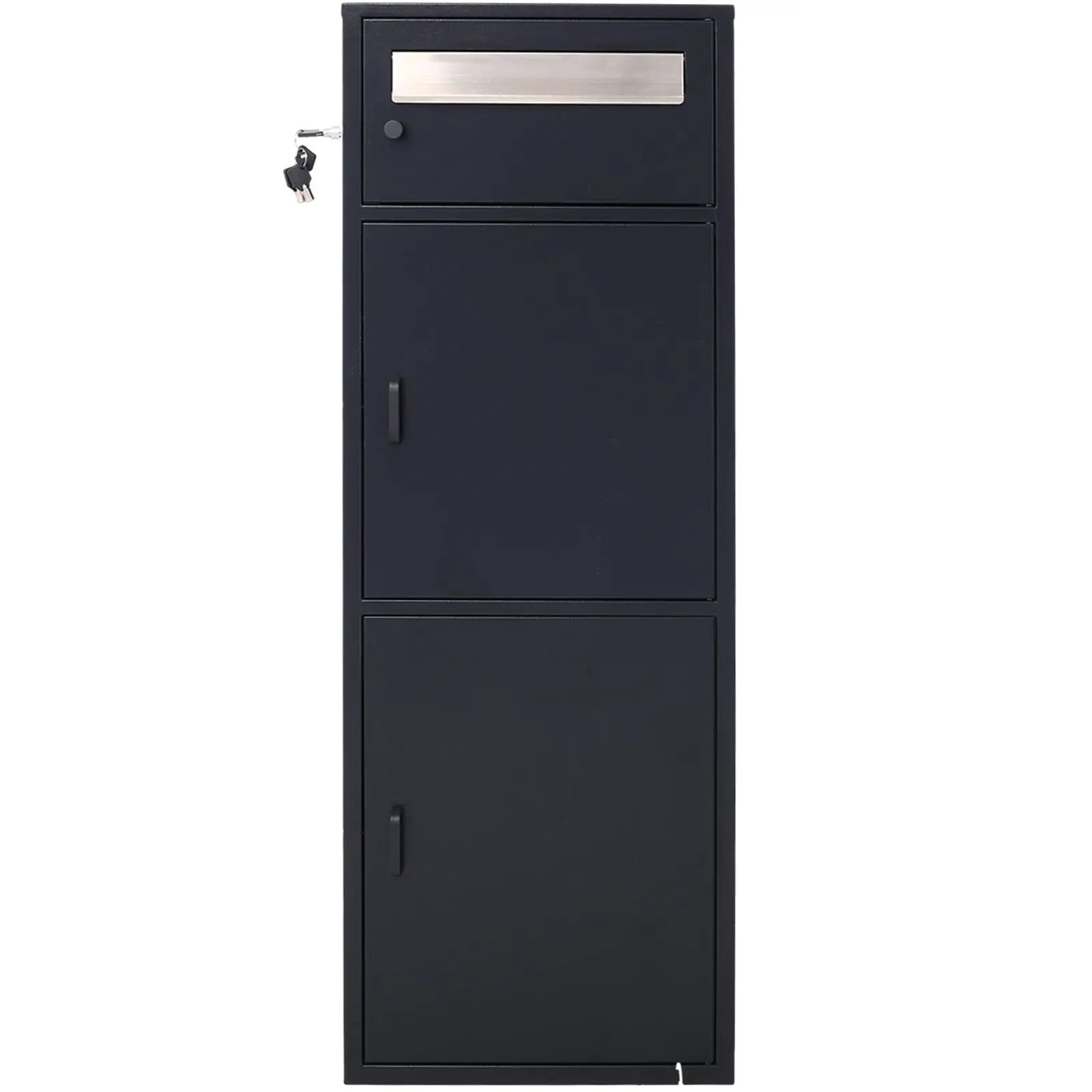 Large Steel Freestanding Floor Parcel Package Drop Box by HouseOfZazla