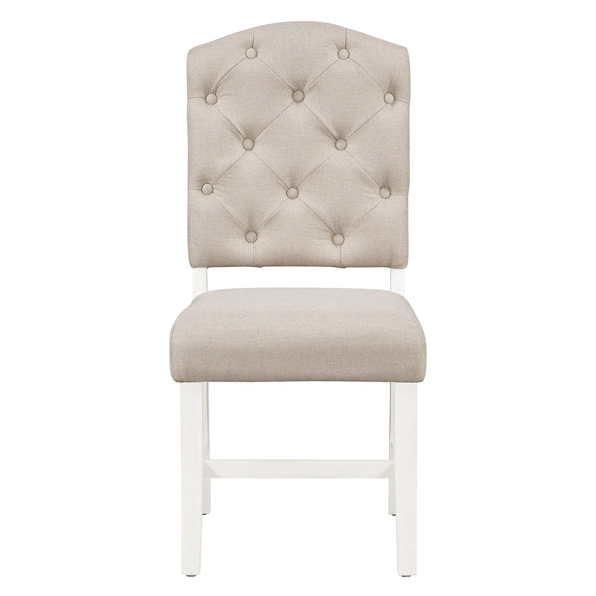 TREXM Retro Style Dining Chair Set with 4 Upholstered Chairs by HouseOfZazla