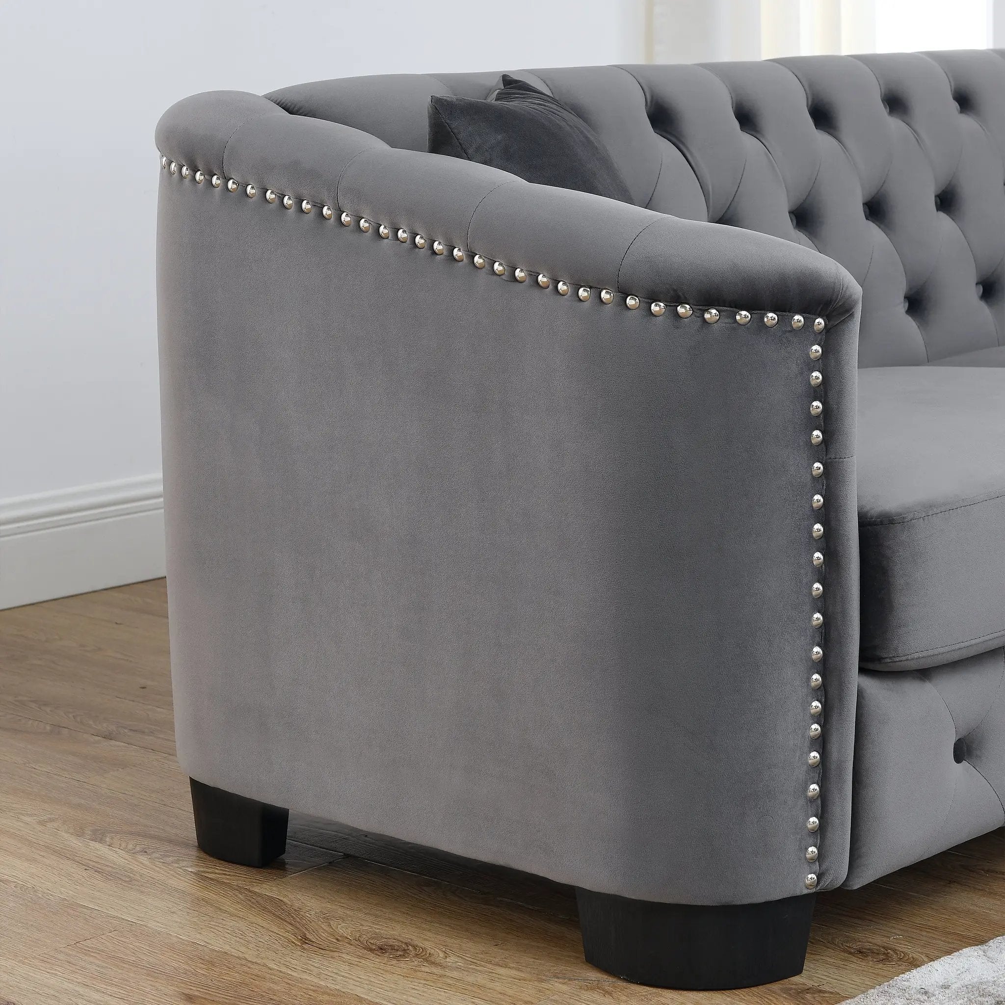 Velvet Chelsfield Sofa Set by HouseOfZazla