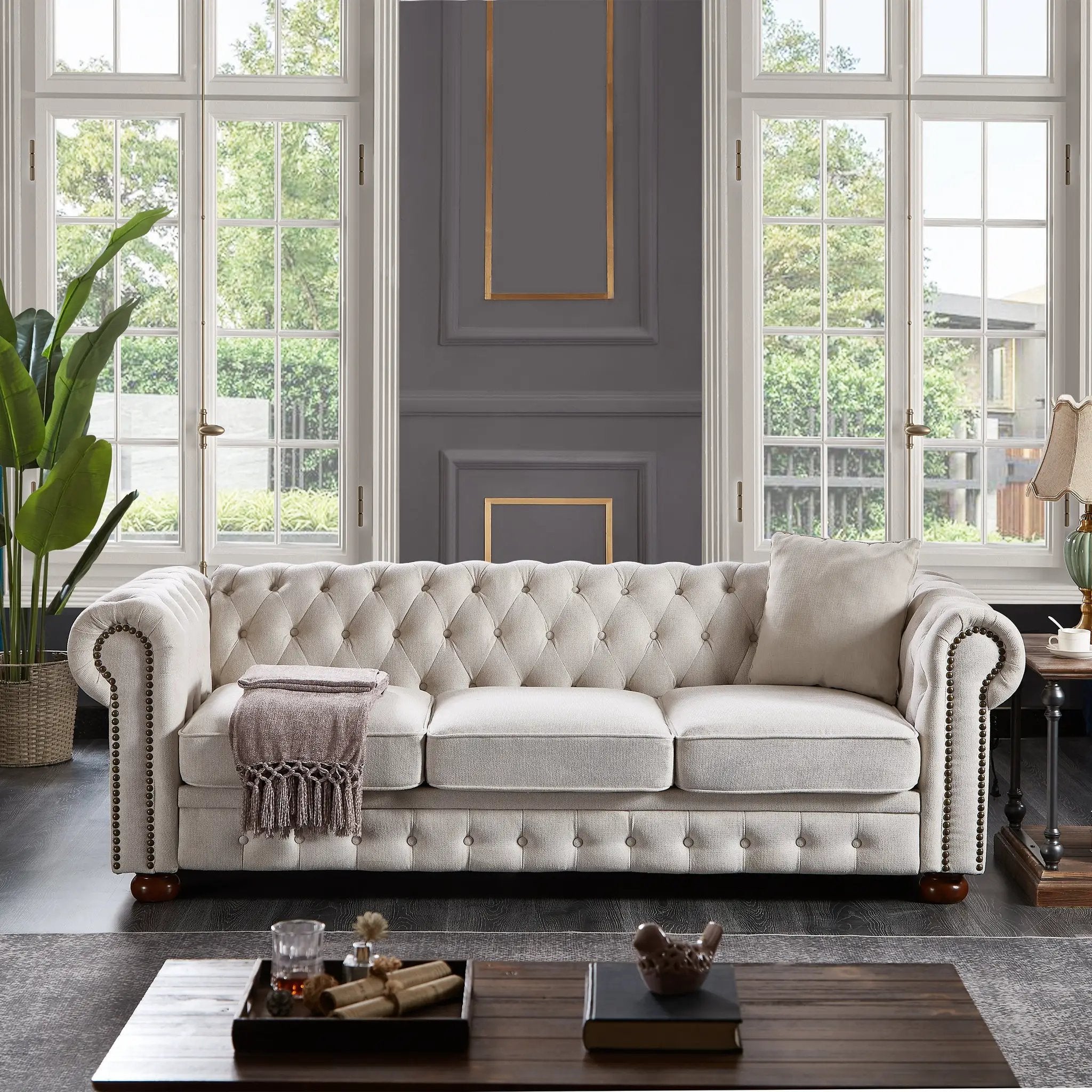 Chesterfield Sofa by HouseOfZazla