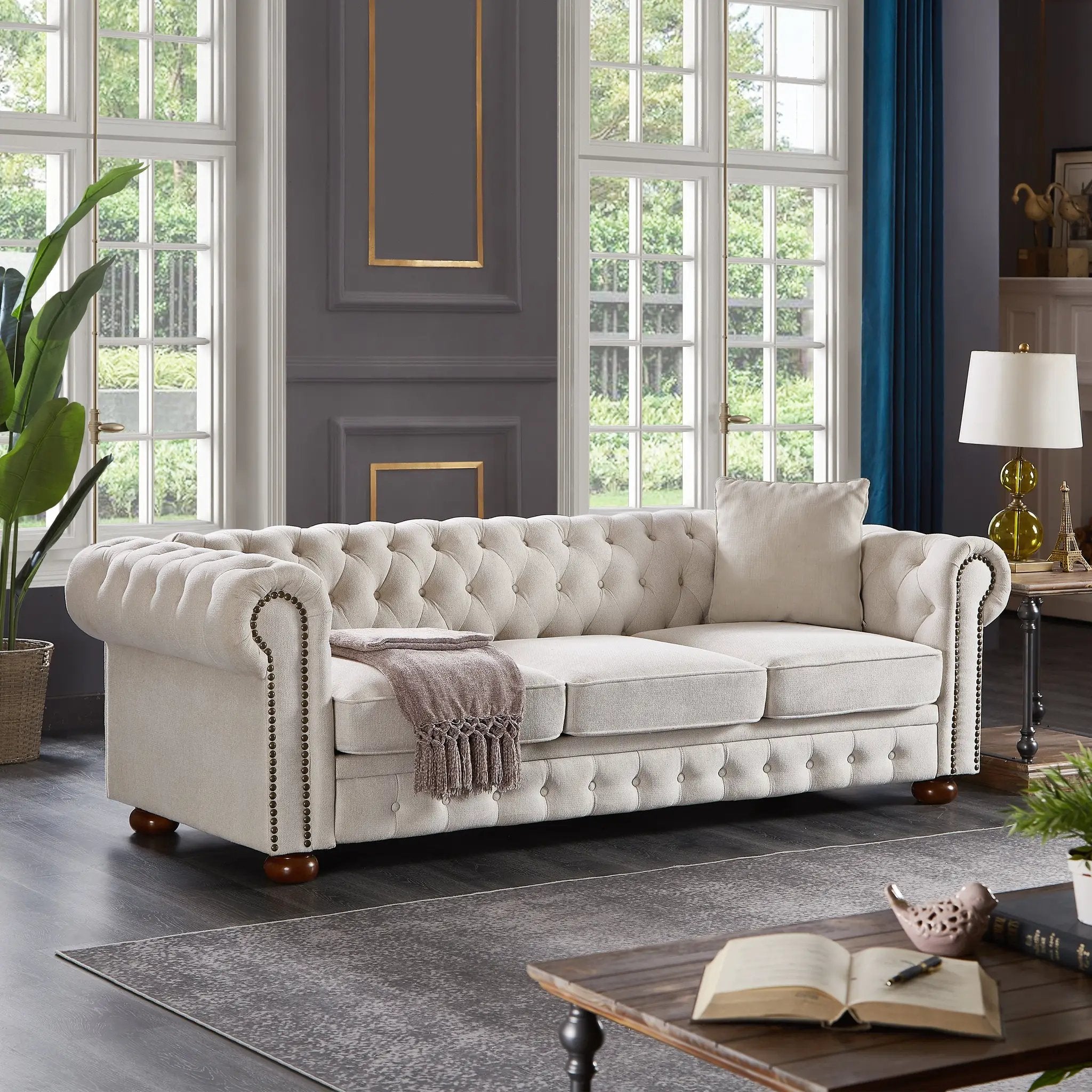 Chesterfield Sofa by HouseOfZazla