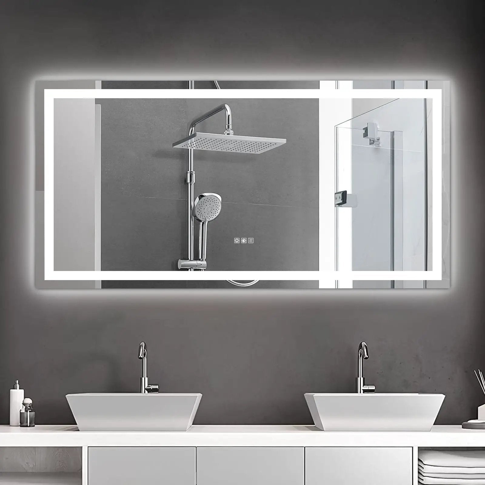 72"×36" LED Mirror Light Bathroom by HouseOfZazla