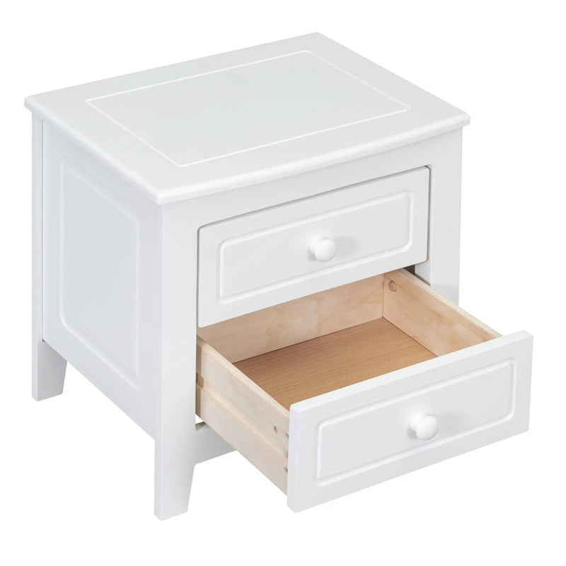 2-Drawer Nightstand for Bedroom by HouseOfZazla