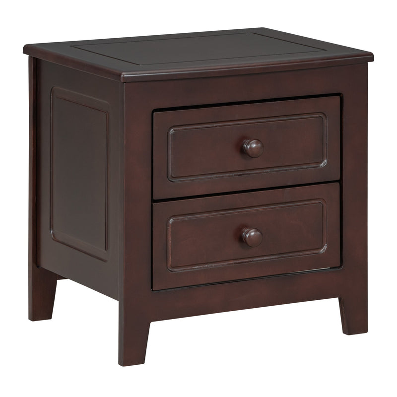 2-Drawer Nightstand for Bedroom by HouseOfZazla