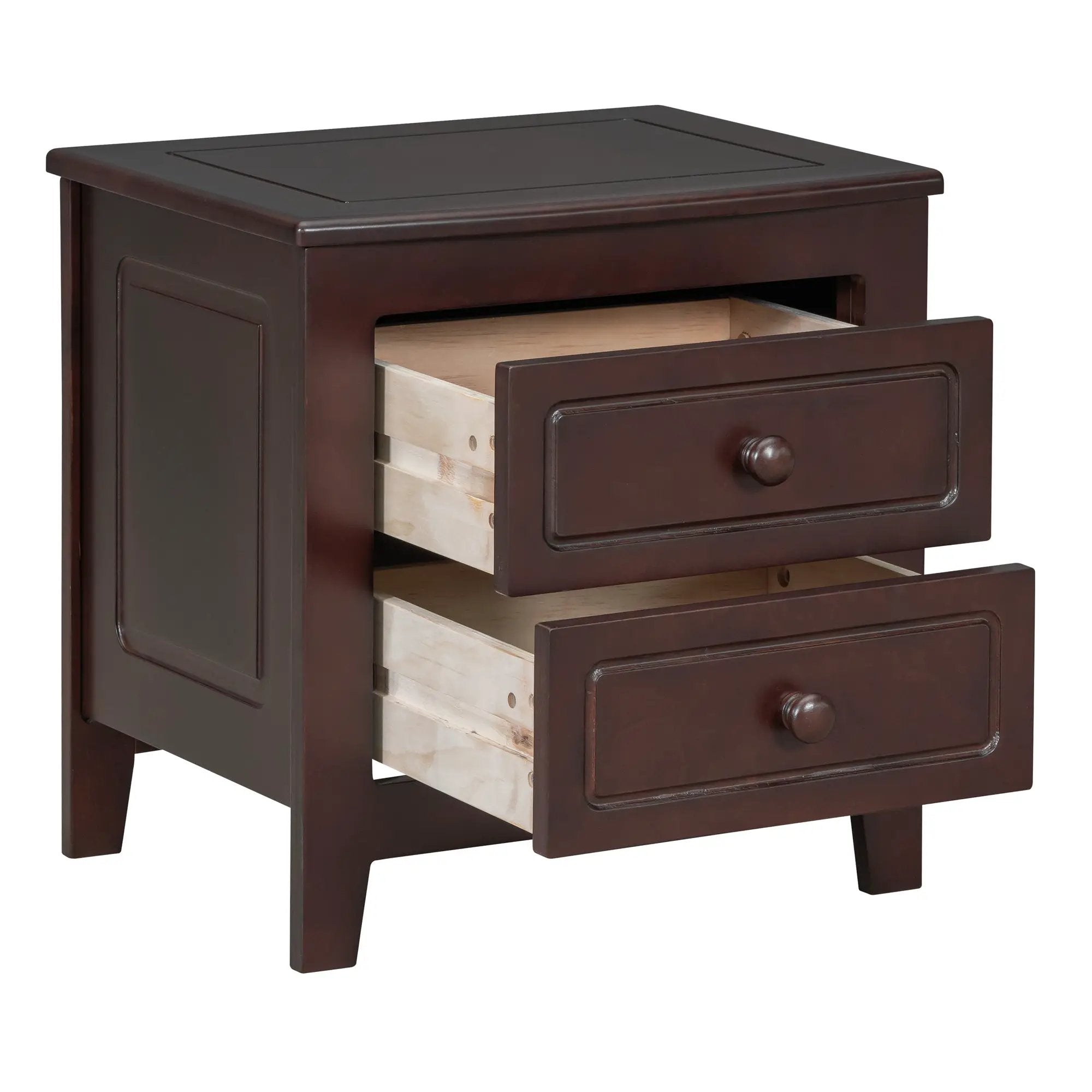 2-Drawer Nightstand for Bedroom by HouseOfZazla