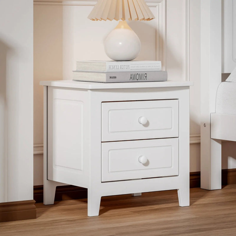 2-Drawer Nightstand for Bedroom by HouseOfZazla