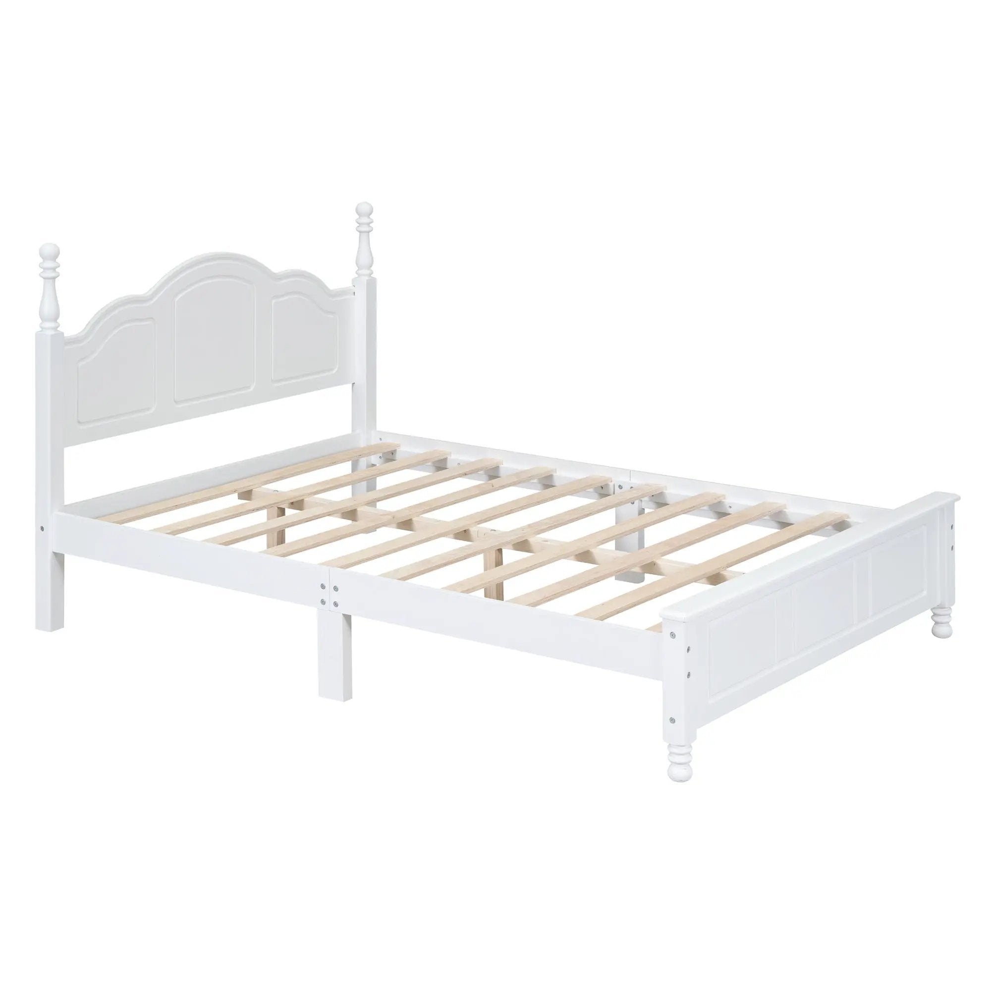 Full Size Wood Platform Bed Frame by HouseOfZazla