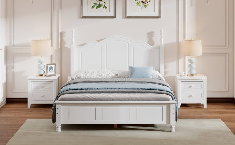 Full Size Wood Platform Bed Frame by HouseOfZazla