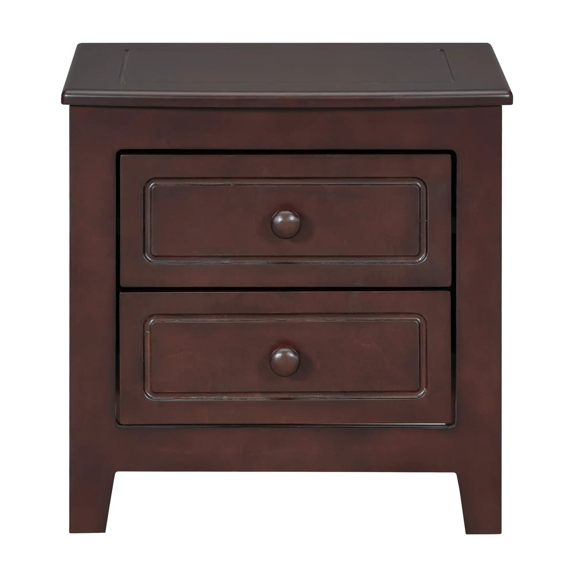 2-Drawer Nightstand for Bedroom by HouseOfZazla