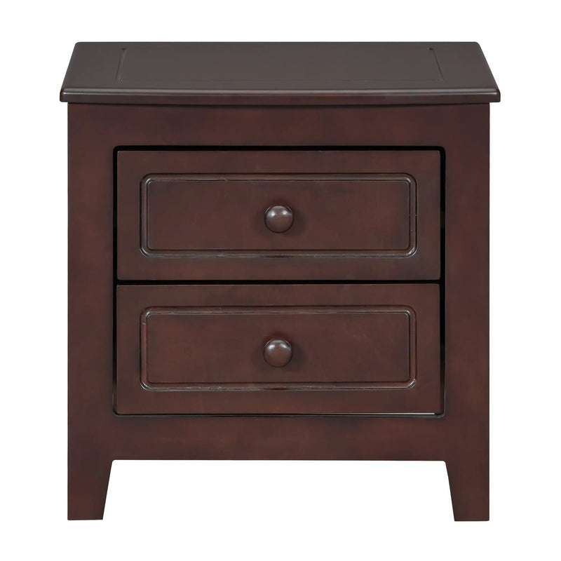 2-Drawer Nightstand for Bedroom by HouseOfZazla