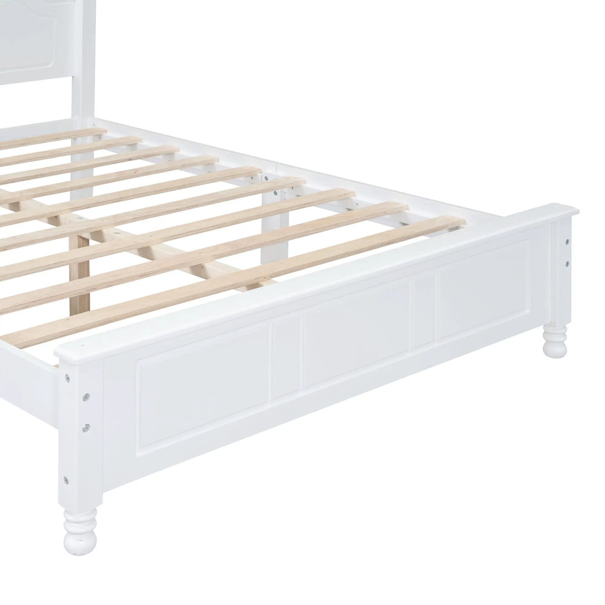 Full Size Wood Platform Bed Frame by HouseOfZazla
