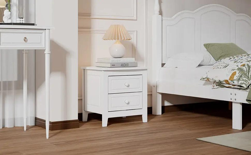 2-Drawer Nightstand for Bedroom by HouseOfZazla