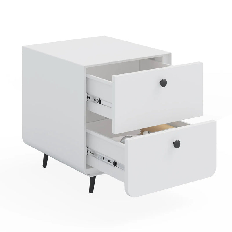 Modern Night Stand Storage Cabinet for Living Room Bedroom by HouseOfZazla