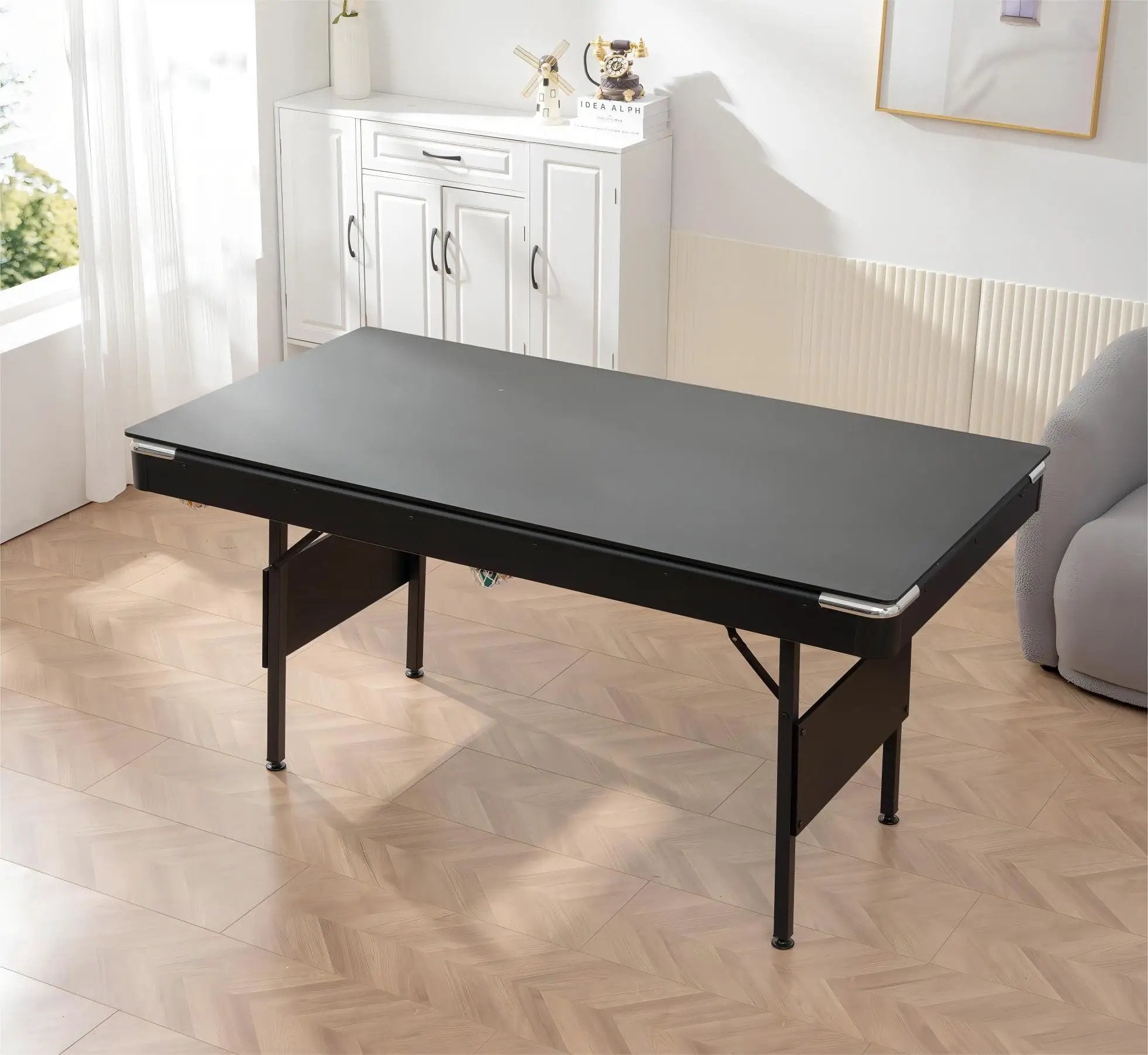 3 in 1 Multi Game Table - Pool, Tennis, and Billiard by HouseOfZazla