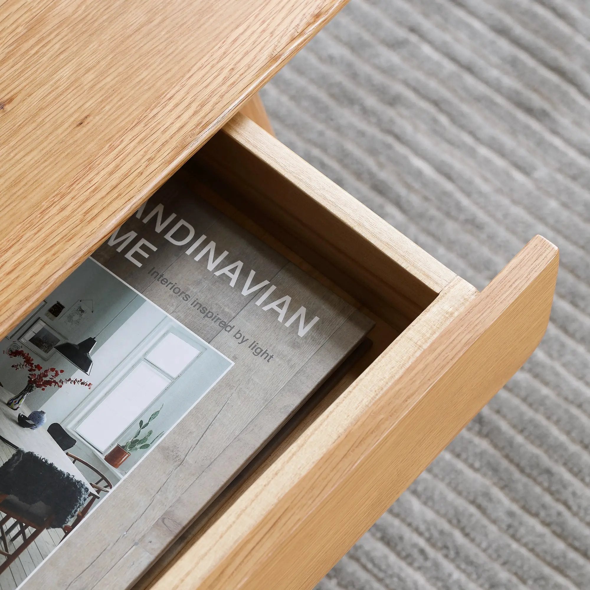 Solid Wood Center Coffee Table with Storage by HouseOfZazla