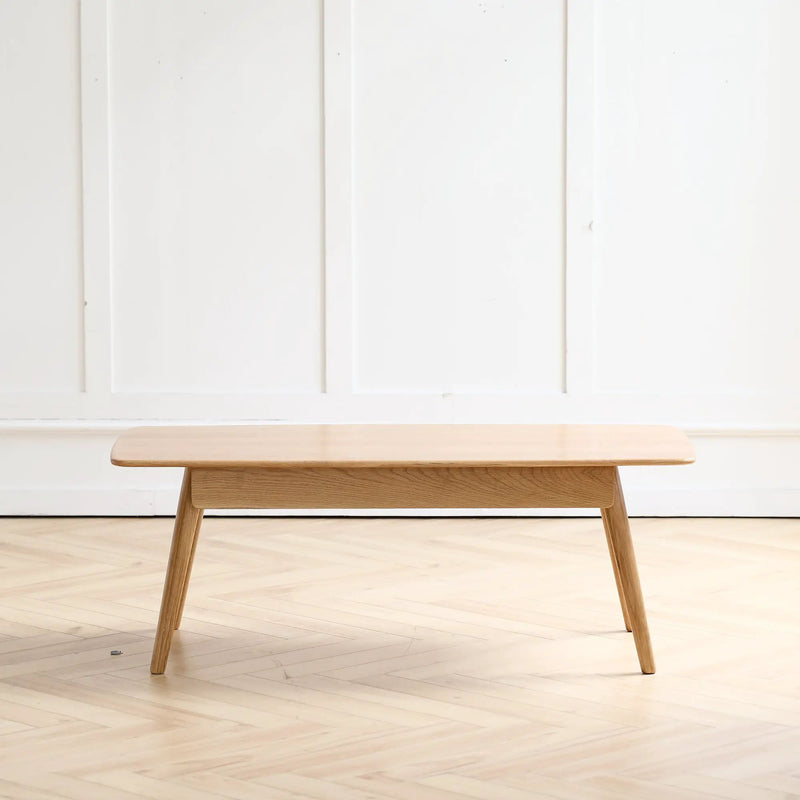 Solid Wood Center Coffee Table with Storage by HouseOfZazla