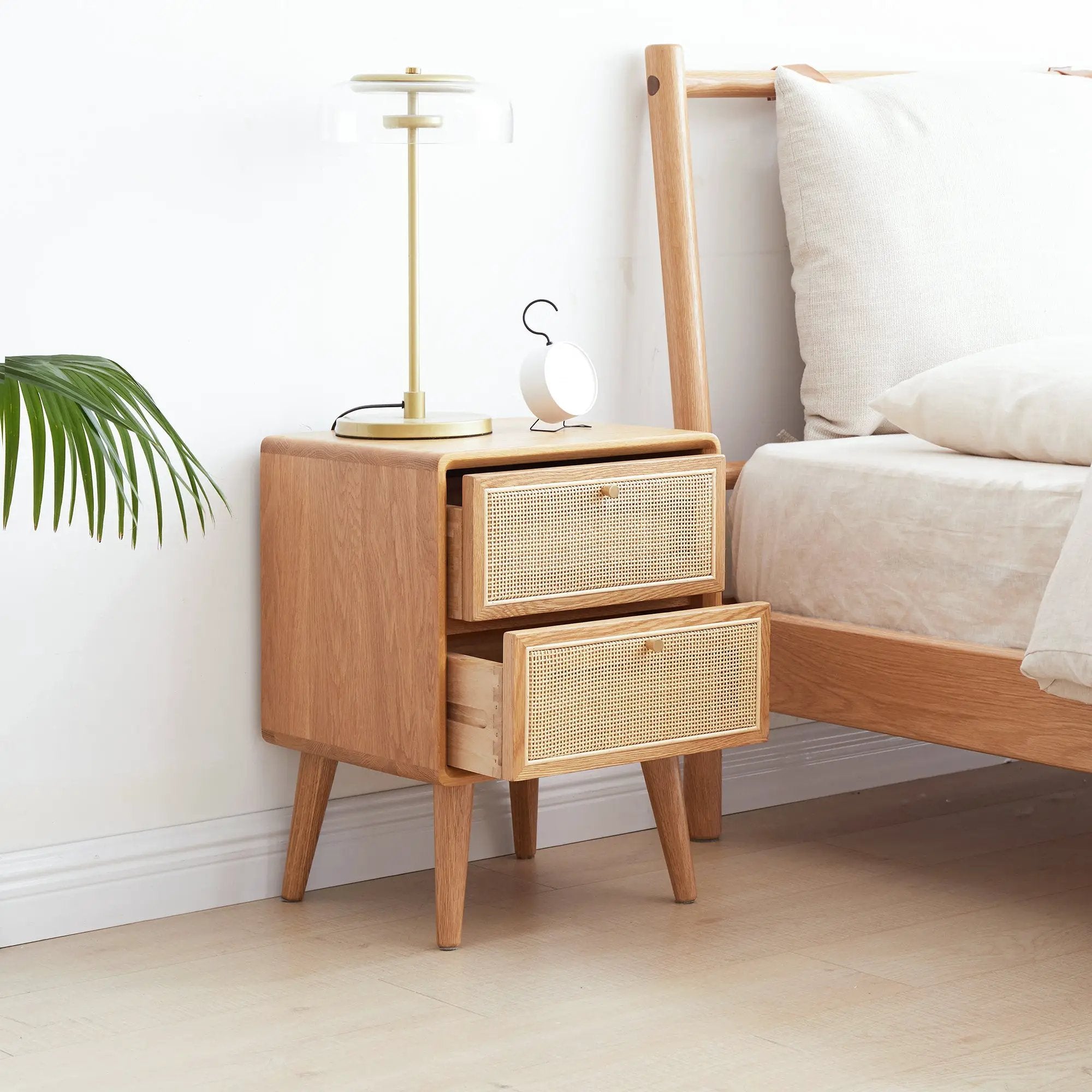 Pure Solid Wood Bedside Cabinet by HouseOfZazla
