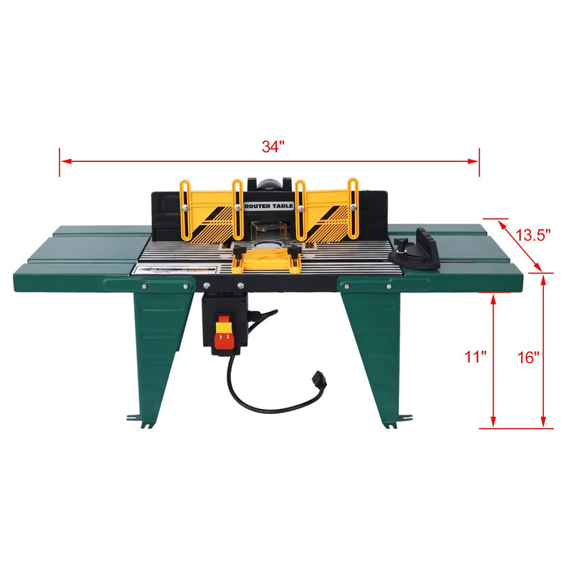 Electric Benchtop Router Table for Woodworking by HouseOfZazla