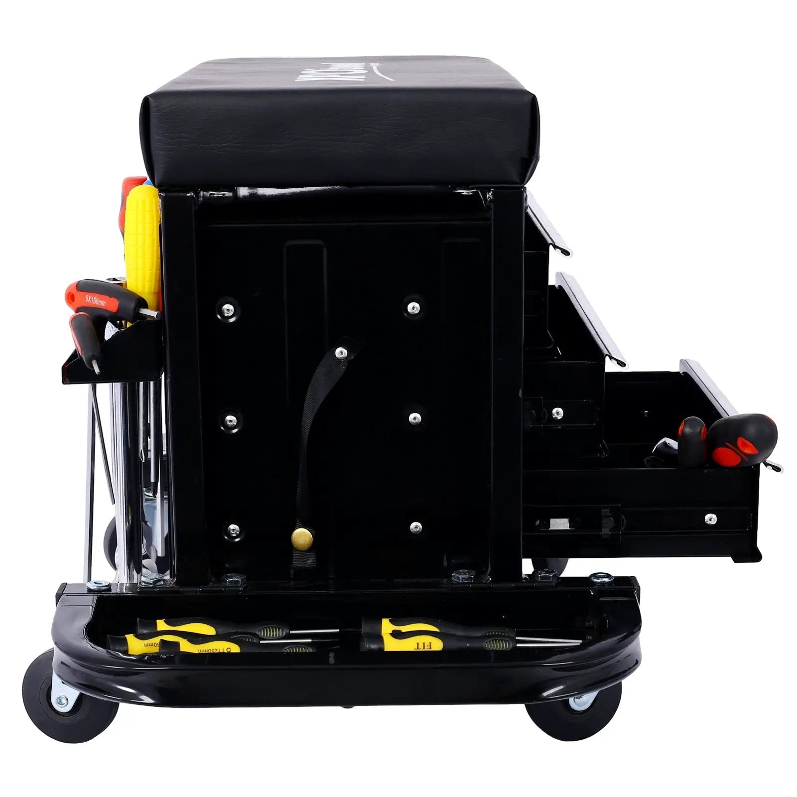 350-Pound Capacity Garage Glider Rolling Tool Chest Seat by HouseOfZazla