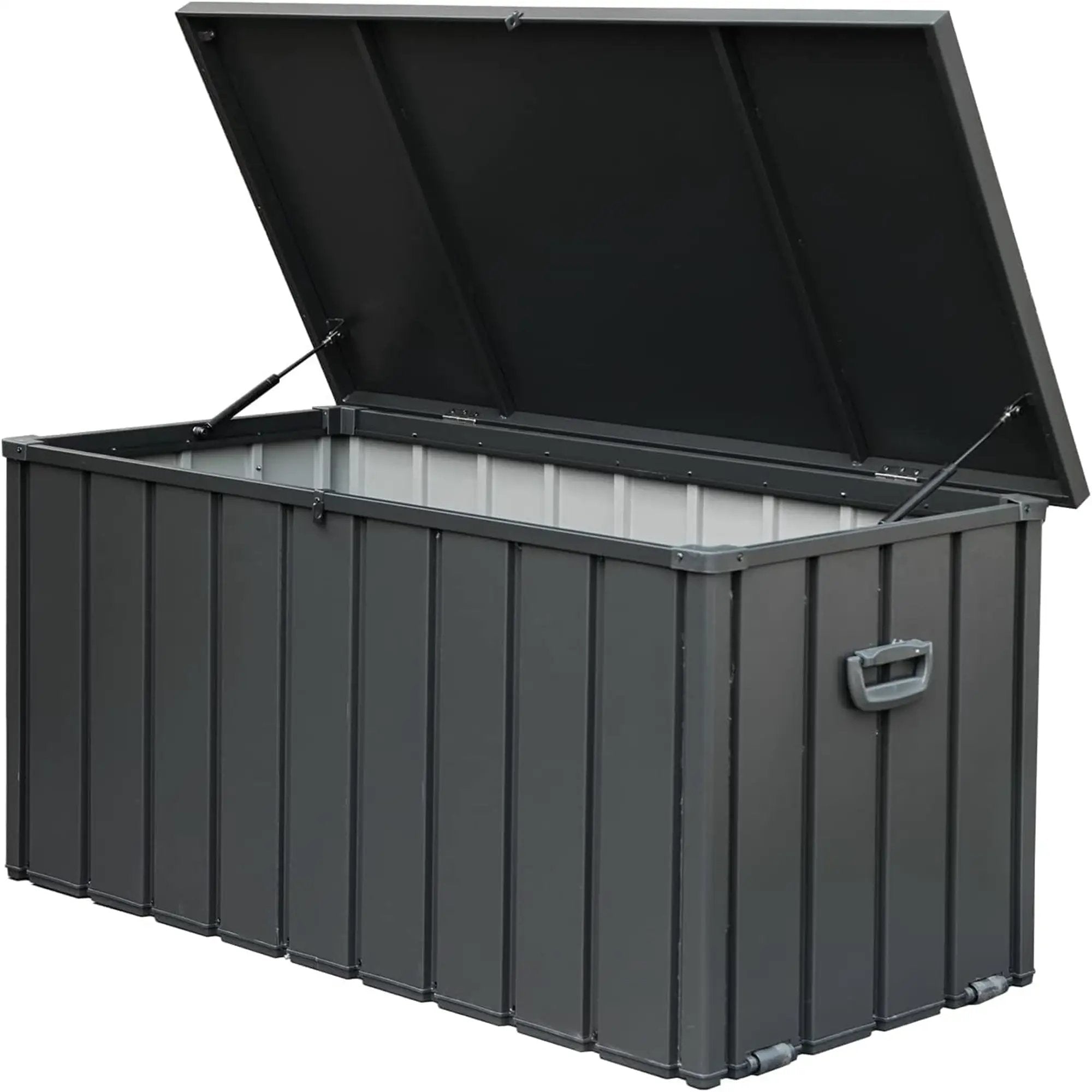 150 Gallon Outdoor Storage Deck Box - Waterproof and Lockable by HouseOfZazla