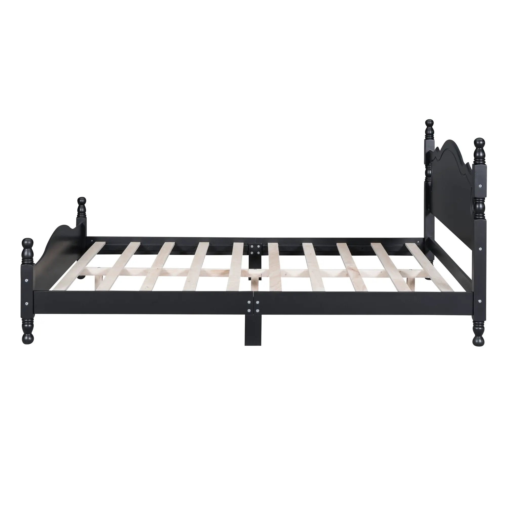 Queen Size Wood Platform Bed Frame by HouseOfZazla