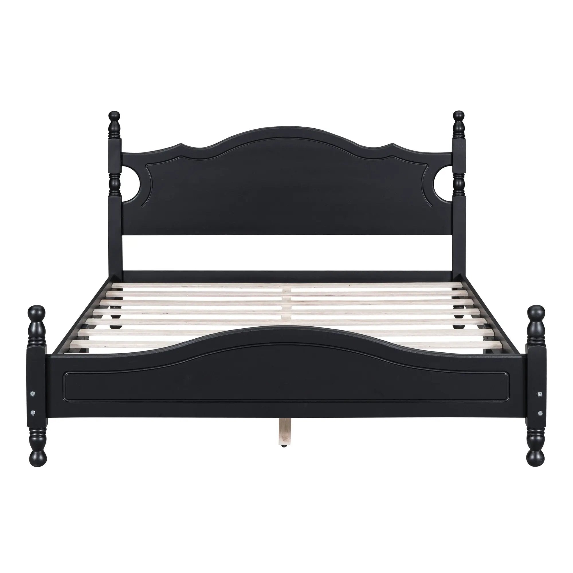 Queen Size Wood Platform Bed Frame by HouseOfZazla